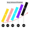 11Pcs Elastic Resistance Fitness Bands Set Expander Yoga Exercise Rubber Tubes Band Stretch Training Home Gyms Workout Pull Rope