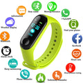 Wristwatch Fitness M3 Color Screen Smart Sport Bracelet Activity Running Tracker Heart Rate For Children Men Women Watch Hours