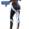 YBFDO 2021 New Sport Leggings Women Yoga Pants Workout Fitness Jogging Running Gym Tights Stretch Compression Tights Sportswear