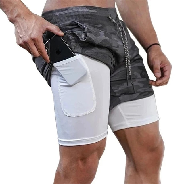 Running Sports Jogging Gym Quick Dry Mens Shorts