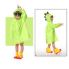 VILEAD Cute Dinosaur Polyester Baby Raincoat Outdoor Waterproof Rain Coat Children Impermeable Poncho Boy Girl Rain Jacket Gift