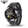 LIGE 2020 New Steel Band Digital Watch Men Sport Watches Electronic LED Male Wrist Watch For Men Clock Waterproof Bluetooth Hour